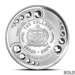 2024 1 oz Samoa Alien Silver Coin