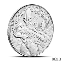 2024 1 oz Samoa Alien Silver Coin