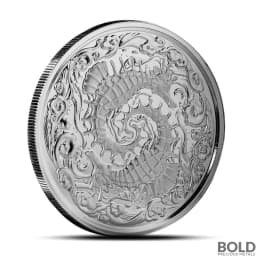 2024 1 oz Samoa Seahorse Silver Coin