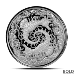 2024 1 oz Samoa Seahorse Silver Coin