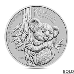 2024 1/10 oz Australian Koala Platinum Coin (BU)