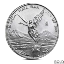 2024 1/10 oz Mexican Libertad Silver Coin (BU)