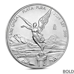 2024 1/20 oz Mexican Libertad Silver Coin (BU)