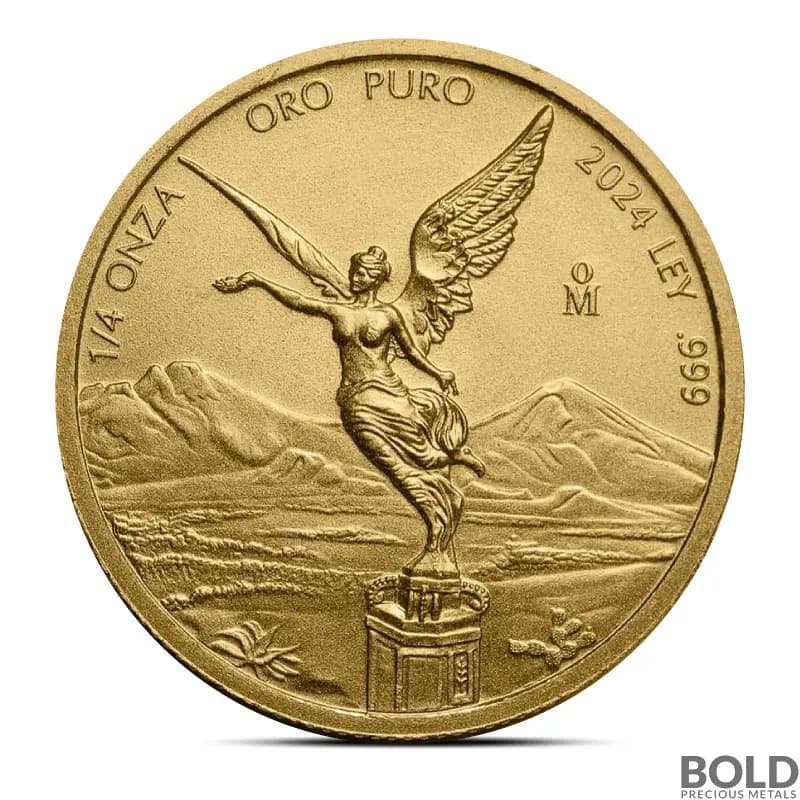 2024 1/4 oz Mexican Libertad Gold Coin (BU)
