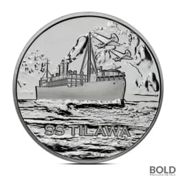 2024 1/4 oz SS Tilawa Shipwreck Glory: Voyage Edition Silver Round