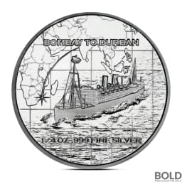 2024 1/4 oz SS Tilawa Shipwreck Glory: Voyage Edition Silver Round