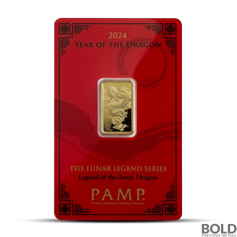 PAMP Lunar Gold Bars