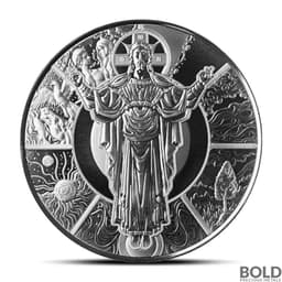 2024 5 oz Jesus Collection The Creator Silver Coin