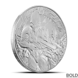 2024 5 oz Samoa Alien Silver Coin