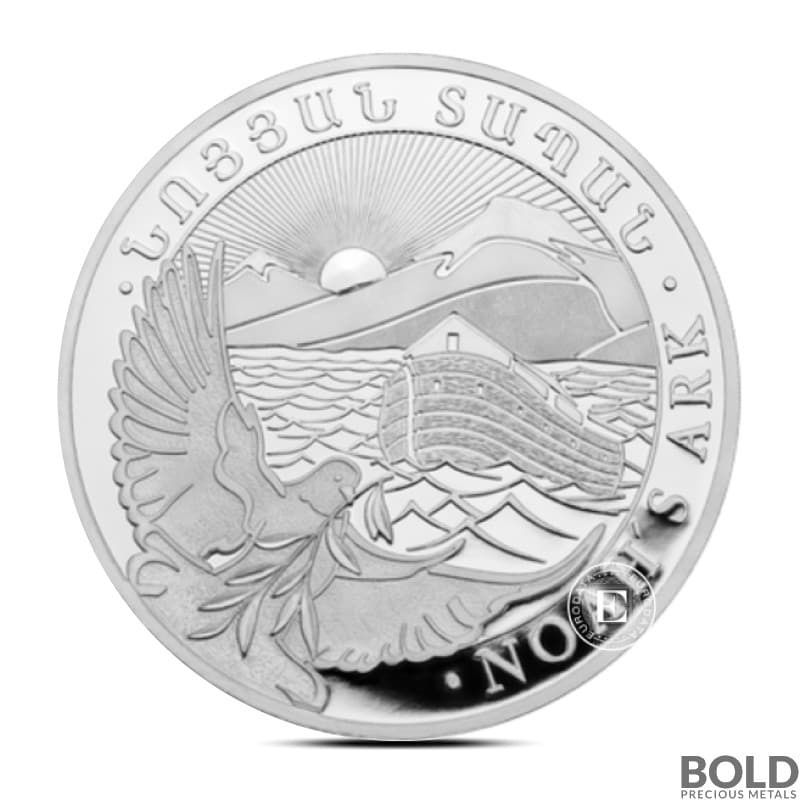 2025 1 Kilo Armenia Noah's Ark Silver Coin (BU)