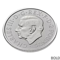 2025 1 oz British Britannia Silver Coin (BU)