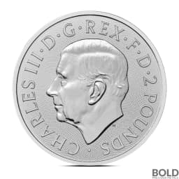 2025 1 oz British Britannia Silver Coin (BU)