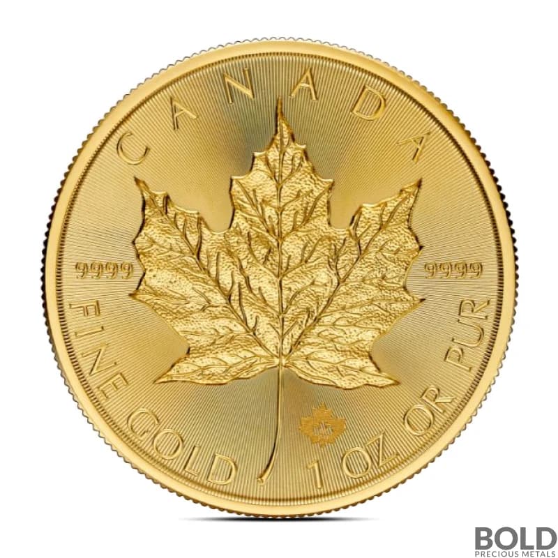2025 1 oz Canadian Maple Leaf Gold Coin (BU)