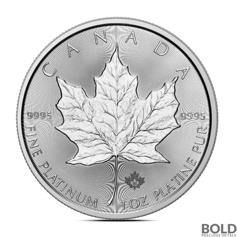 2025 1 oz Canadian Maple Leaf Platinum Coin (BU)