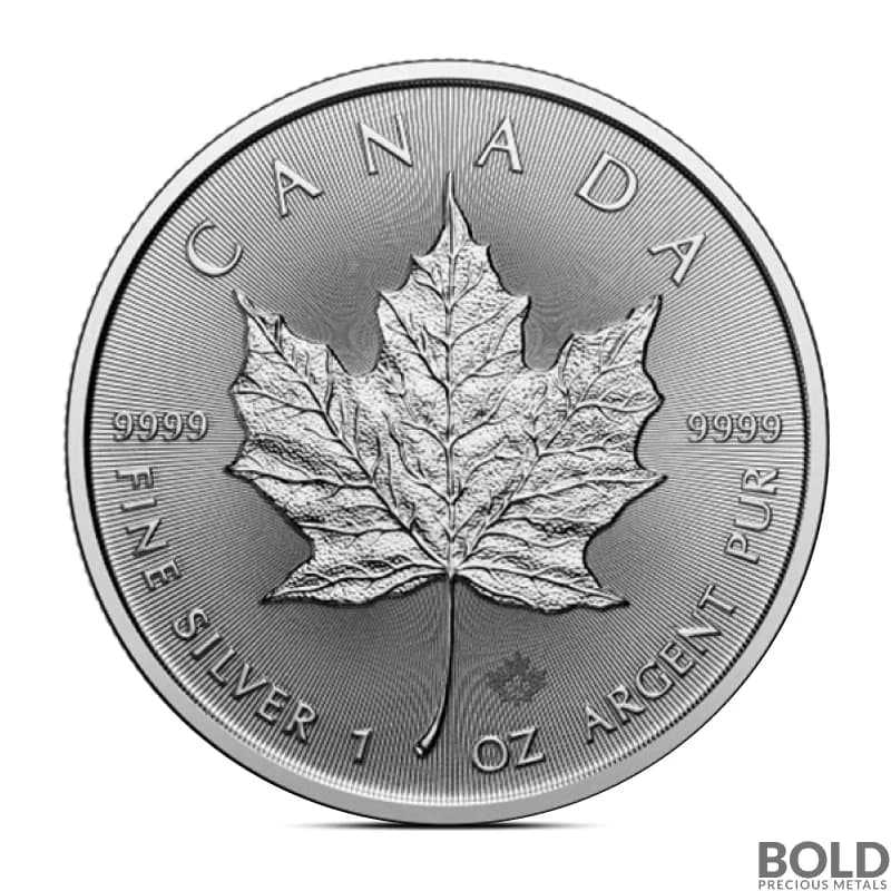 2025 1 oz Canadian Maple Leaf Silver Coin (BU)