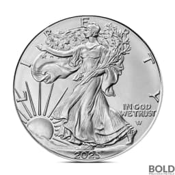 2025 1 oz American Eagle Silver Coin (BU)