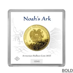 2025 1 oz Armenia Noah's Ark Gold Coin (BU)