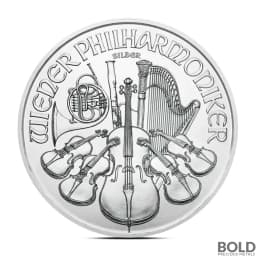 2025 1 oz Austrian Silver Philharmonic Coin (BU)