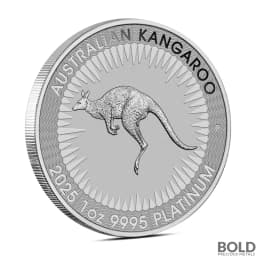 2025 1 oz Australian Kangaroo Platinum Coin (BU)