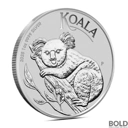 2025 1 oz Australian Koala Silver Coin (BU)