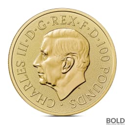 2025 1 oz British Beowulf & the Dragon Gold Coin (BU)