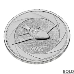 2025 1 oz British James Bond Of The 80's Silver Coin (BU)