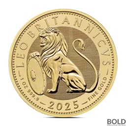 2025 1 oz British Lion Gold Coin (BU)
