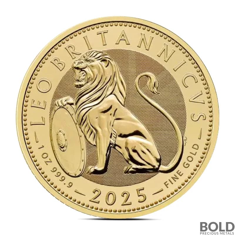 2025 1 oz British Lion Gold Coin (BU)