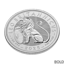 2025 1 oz British Lion Silver Coin (BU)