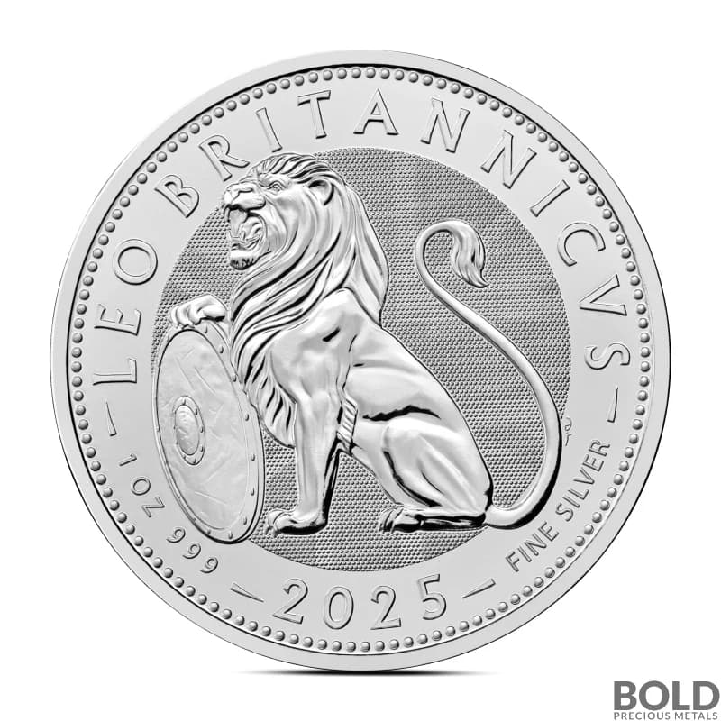 2025 1 oz British Lion Silver Coin (BU)