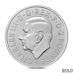 2025 1 oz British Lion Silver Coin (BU)