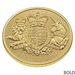 2025 1 oz British Royal Arms Gold Coin (BU)