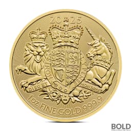 2025 1 oz British Royal Arms Gold Coin (BU)