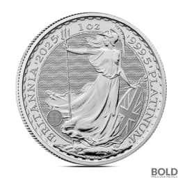 2025 1 oz British Britannia Platinum Coin (BU)