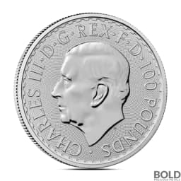 2025 1 oz British Britannia Platinum Coin (BU)