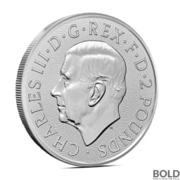 2025 1 oz British St George and the Dragon Silver Coin (BU)