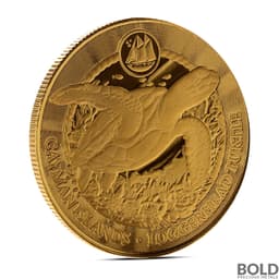 2025 1 oz Cayman Islands Loggerhead Turtle Gold Coin