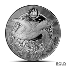 2025 1 oz Cayman Islands Loggerhead Turtle Silver Coin