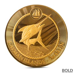 2025 1 oz Cayman Islands Marlin Gold Coin