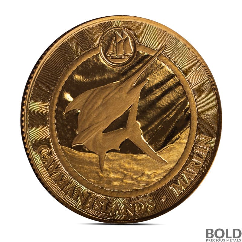 2025 1 oz Cayman Islands Marlin Gold Coin