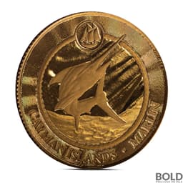 2025 1 oz Cayman Islands Marlin Gold Coin