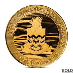 2025 1 oz Cayman Islands Marlin Gold Coin