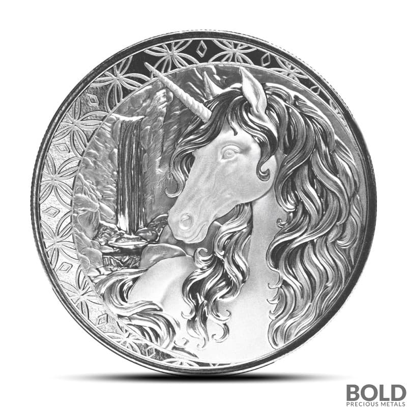 2025 1 oz Fiji Unicorn Silver Coin