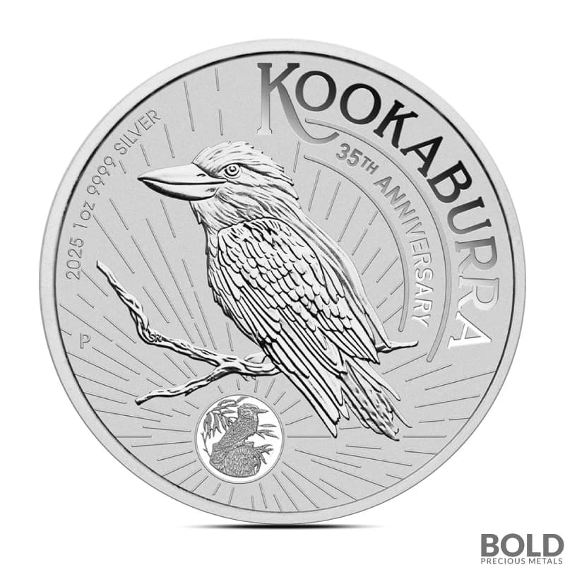 2025 1 oz Australian Kookaburra Silver Coin (BU)