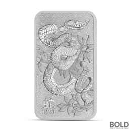 2025 1 oz Perth Snake Silver Bar
