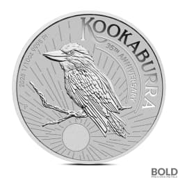 2025 1/10 oz Australian Kookaburra Platinum Coin (BU)
