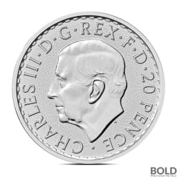 2025 1/10 oz British Britannia Silver Coin (BU)