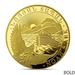 2025 1/2 oz Armenia Noah's Ark Gold Coin (BU)