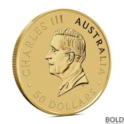 2025 1/2 oz Australian Kangaroo Gold Coin (BU)