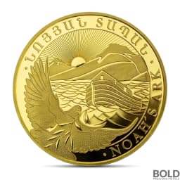 2025 1/4 oz Armenia Noah's Ark Gold Coin (BU)